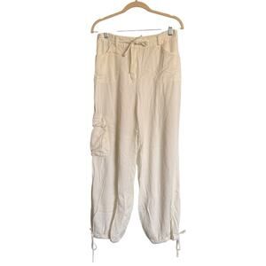 Sincerely Jules Sz L Cargo Pants Boho Summer Beach Comfy‎